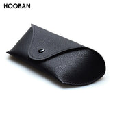 Luxury Black PU Leather Protective Glasses Case