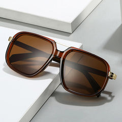 Optiveaura SO&EI Double-Bridge Pilot Sunglasses – Unisex UV400