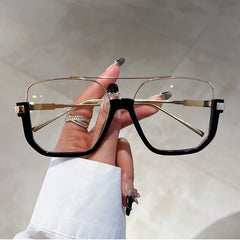 Optiveaura Retro Large Frame Sunglasses – Women’s Korean Style