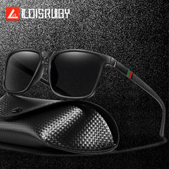 Optiveaura Luxury Square Polarized UV400 Sunglasses – Unisex