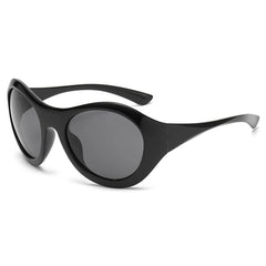 Optiveaura Y2K Oversized Oval UV400 Sunglasses – Unisex
