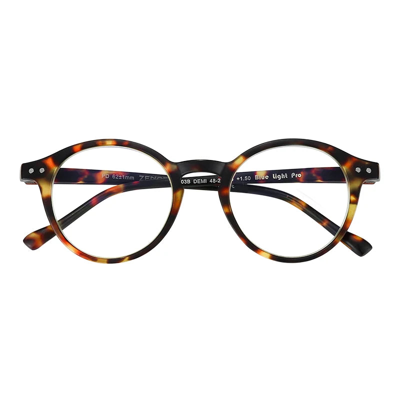 ZENOTTIC-Steampunk Style Clip On Sunglasses for Men Women Anti Blue Light Glasses+Polarized Clip Fashion/Retro Computer Eyewear