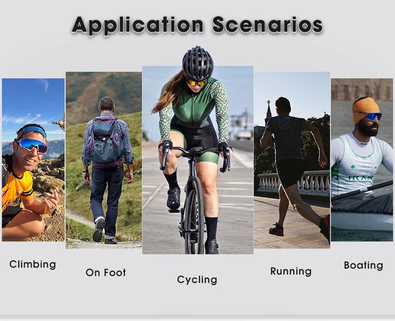 2 Packs Photochromic Riding Cycling Sunglasses Mtb Cycling Glasses Goggles Bicycle Mountain Bike Men's Women Sport Eyewear