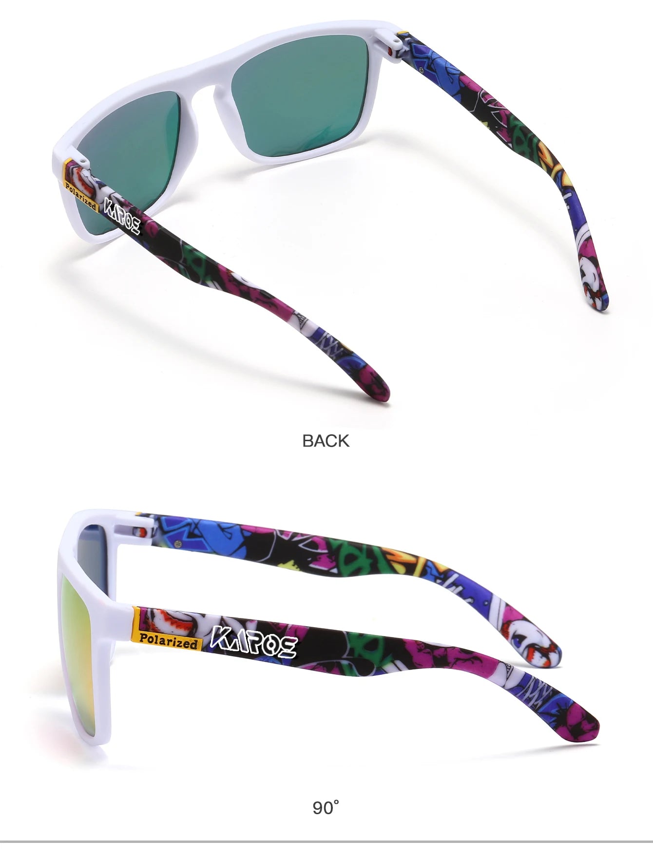 KAROS Retro Polarized Sunglasses HD Vision Outdoor Glasses Men Women Brand Designer Sun glasses UV400 Fishing Driving Eyewear