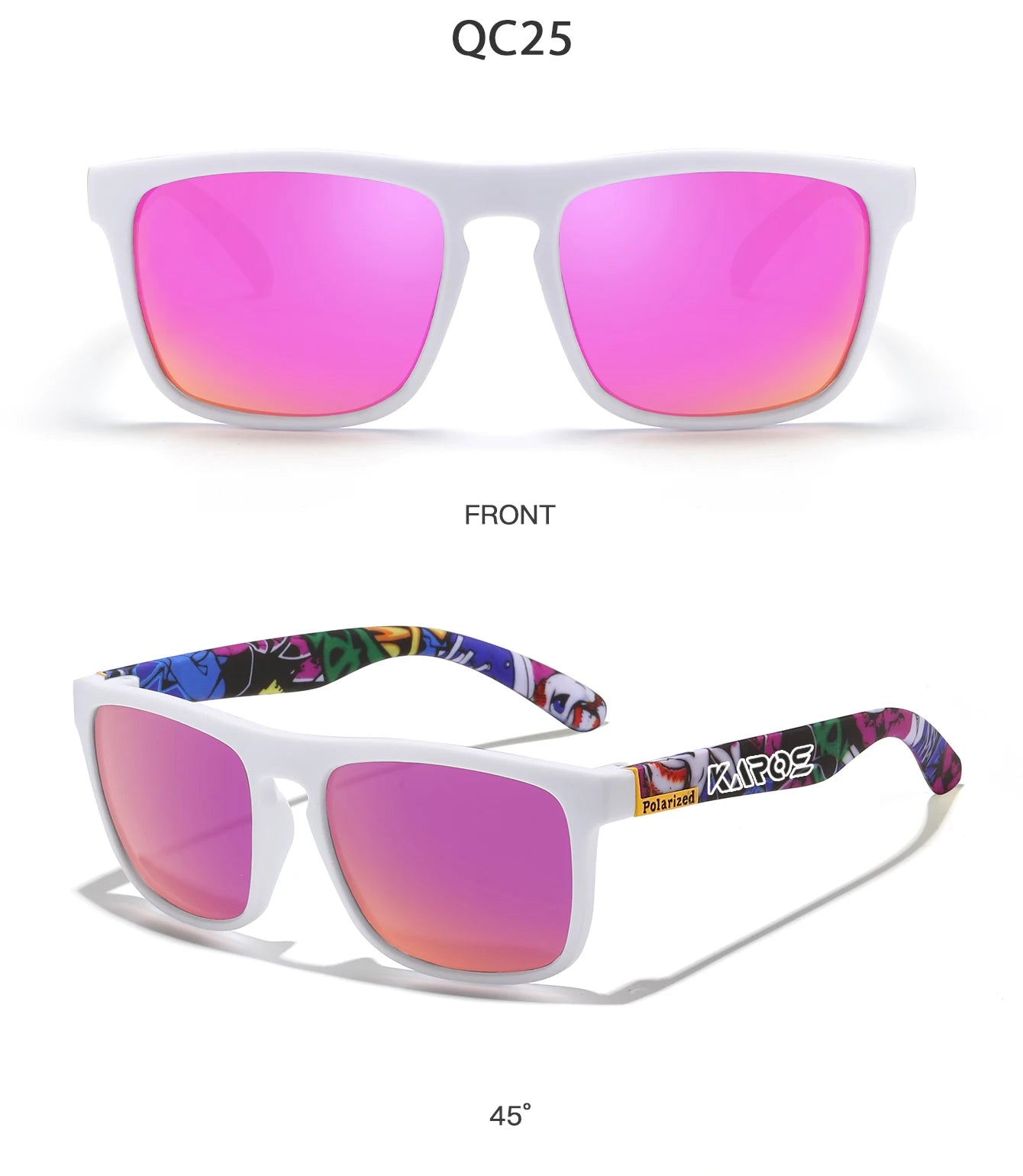 KAROS Retro Polarized Sunglasses HD Vision Outdoor Glasses Men Women Brand Designer Sun glasses UV400 Fishing Driving Eyewear