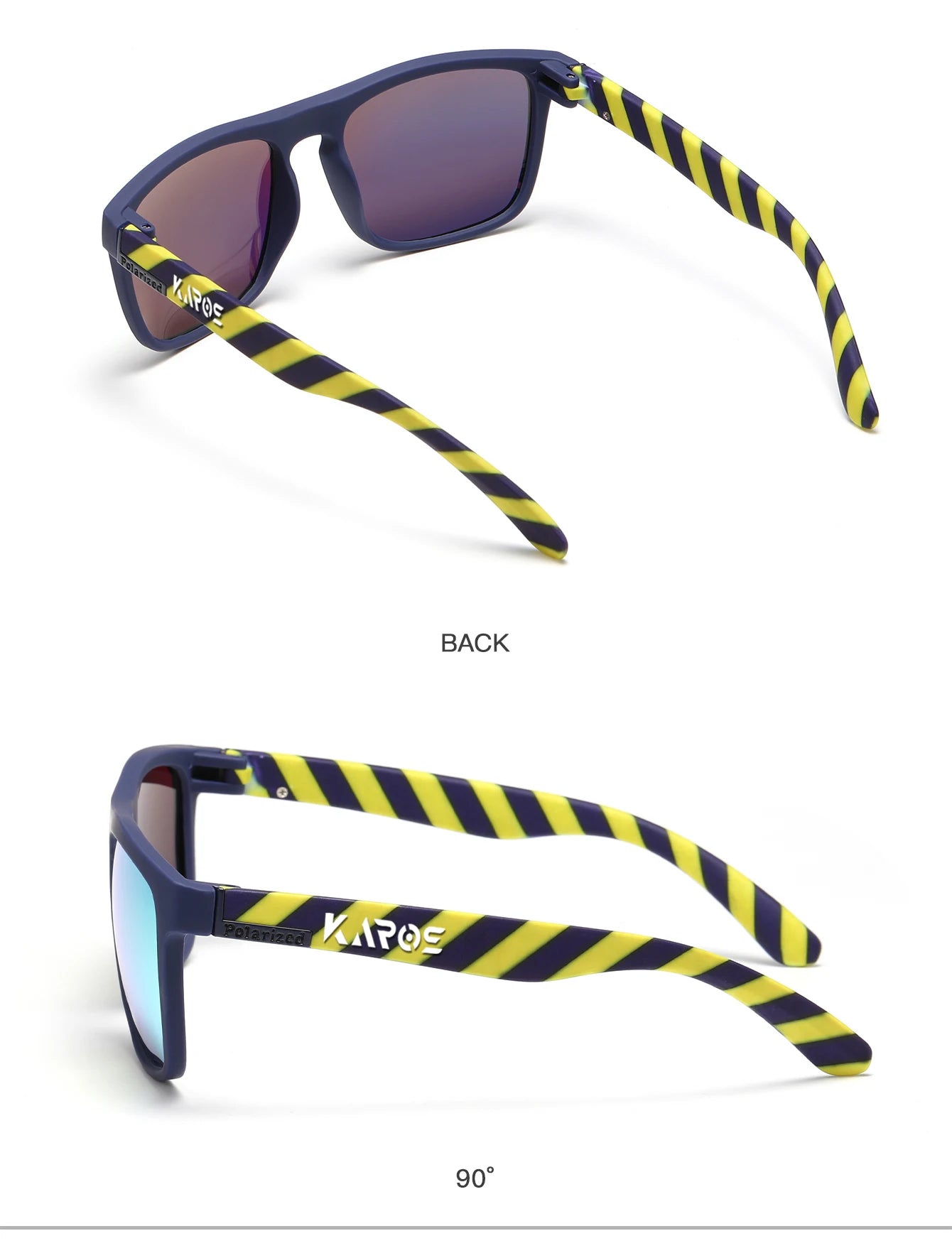 KAROS Retro Polarized Sunglasses HD Vision Outdoor Glasses Men Women Brand Designer Sun glasses UV400 Fishing Driving Eyewear