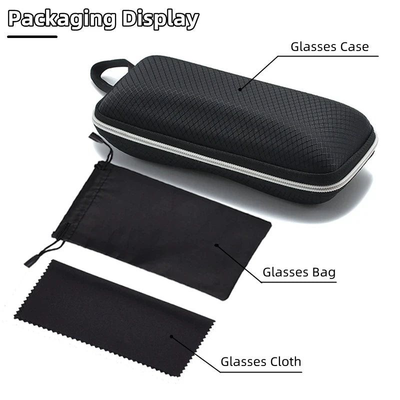 LOERHUNAR 2025 New Men's Polygonal Double Beam Big Frame Optical Myopia Sunglasses Anti UV400 Retro Fashion Driving Sunglasses