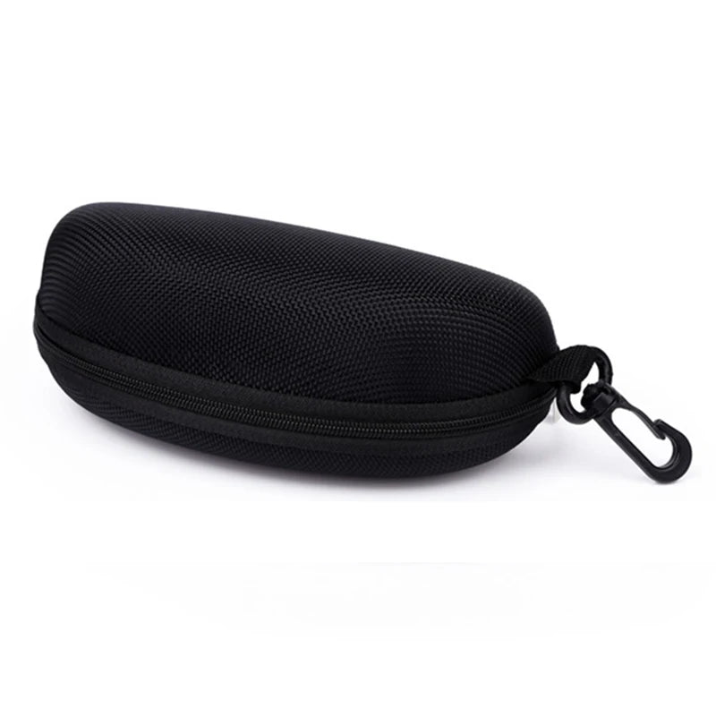 Luxury Black PU Leather Protective Glasses Case