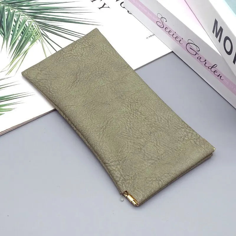 Glazzy Soft Leather Elastic Plate Glasses Case