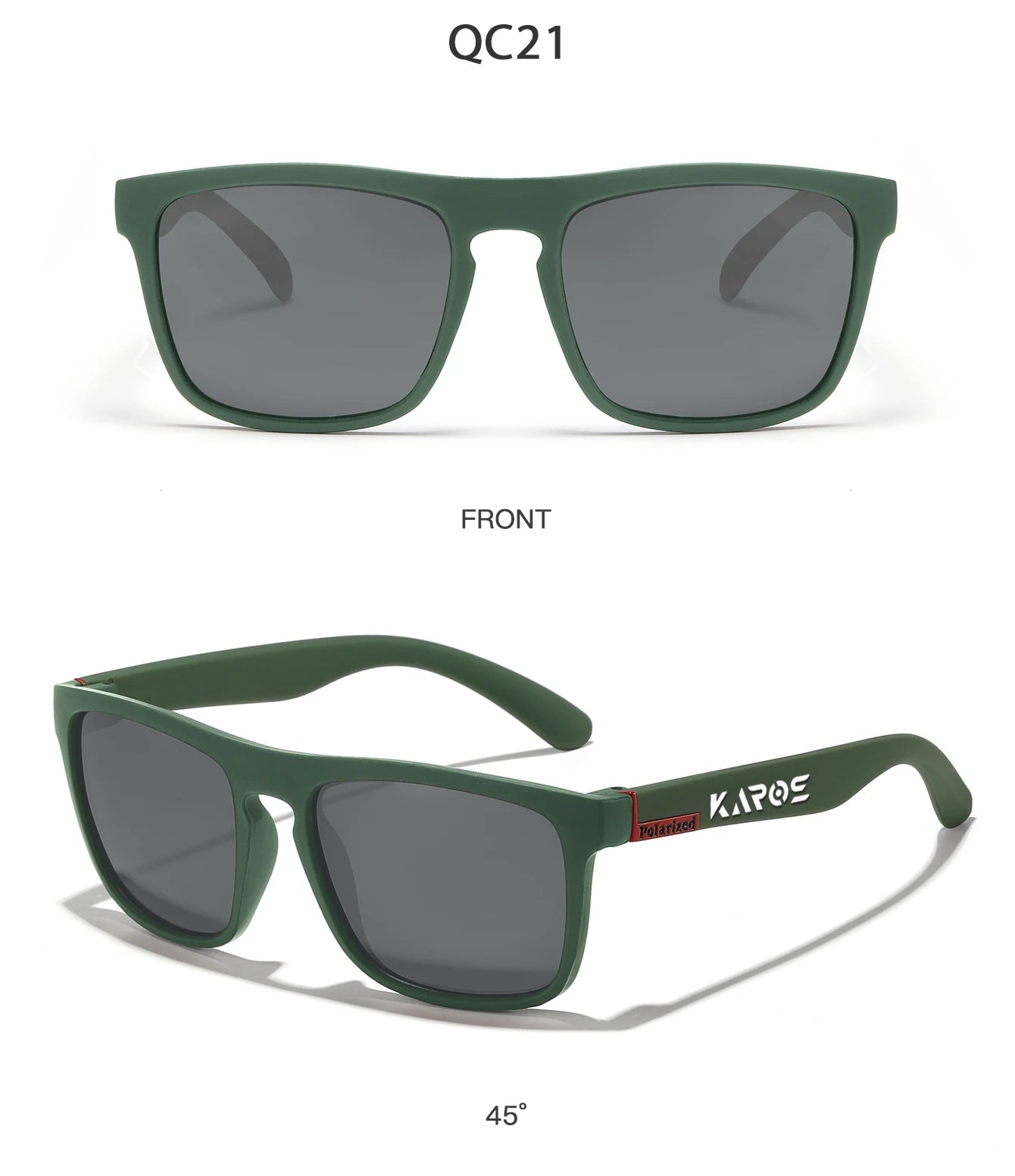 KAROS Retro Polarized Sunglasses HD Vision Outdoor Glasses Men Women Brand Designer Sun glasses UV400 Fishing Driving Eyewear