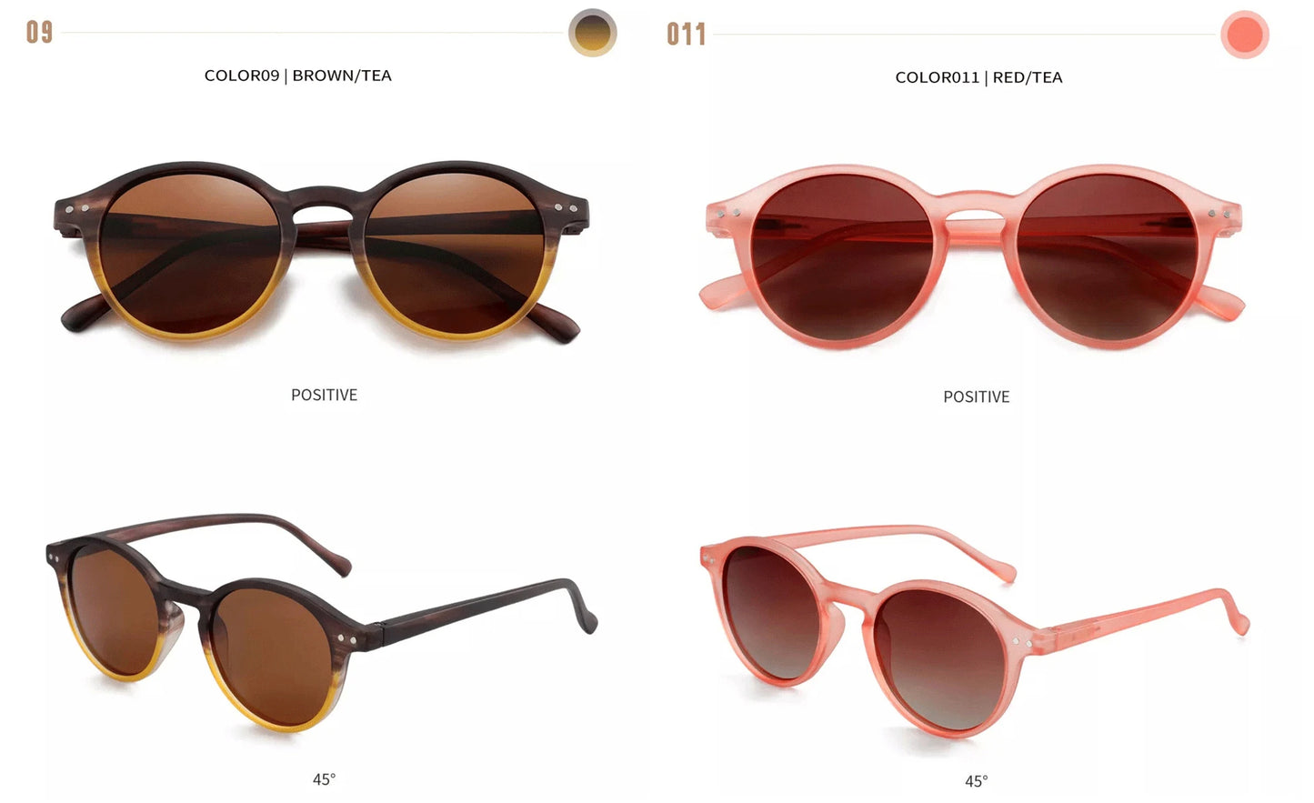 ZENOTTIC (S Size) Retro Circular Polarized Sunglasses 2024 2025 Men Women Vintage Small Round Sun Glasses UV400 Goggles Shades