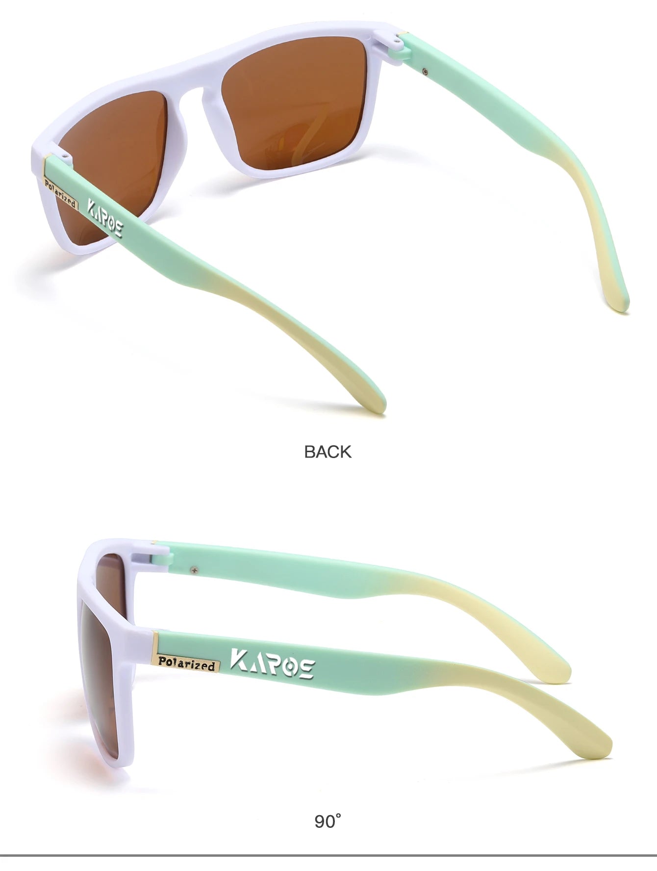 KAROS Retro Polarized Sunglasses HD Vision Outdoor Glasses Men Women Brand Designer Sun glasses UV400 Fishing Driving Eyewear