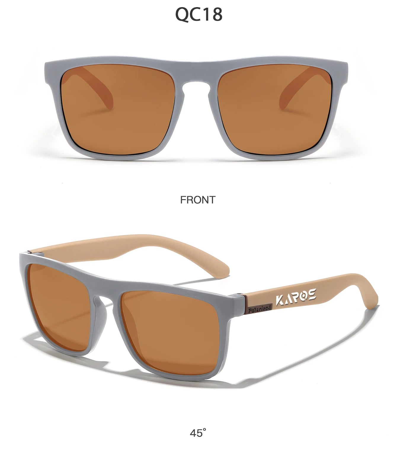 KAROS Retro Polarized Sunglasses HD Vision Outdoor Glasses Men Women Brand Designer Sun glasses UV400 Fishing Driving Eyewear