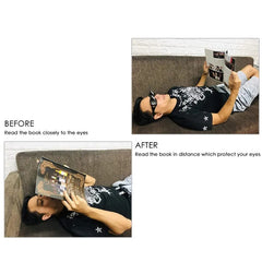 Optiveaura Lazy Horizontal Reading Glasses for Myopia