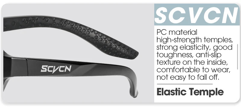 2 Packs Photochromic Riding Cycling Sunglasses Mtb Cycling Glasses Goggles Bicycle Mountain Bike Men's Women Sport Eyewear