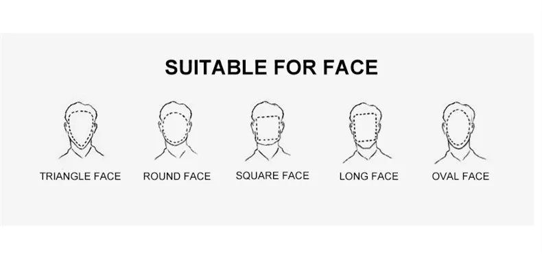 LOERHUNAR 2025 New Men's Polygonal Double Beam Big Frame Optical Myopia Sunglasses Anti UV400 Retro Fashion Driving Sunglasses