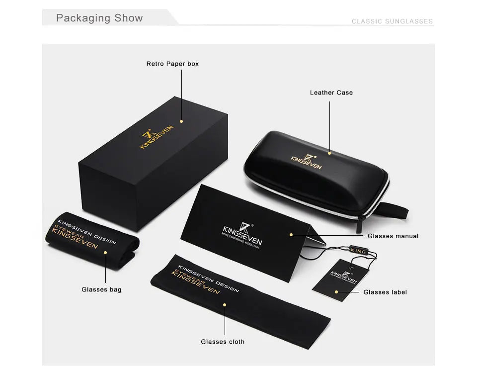 KINGSEVEN New Design Sunglasses For Men Polarized Gradient Women Sun glasses Semi-Rimless Square Half-Frame Retro Eyewear 2023