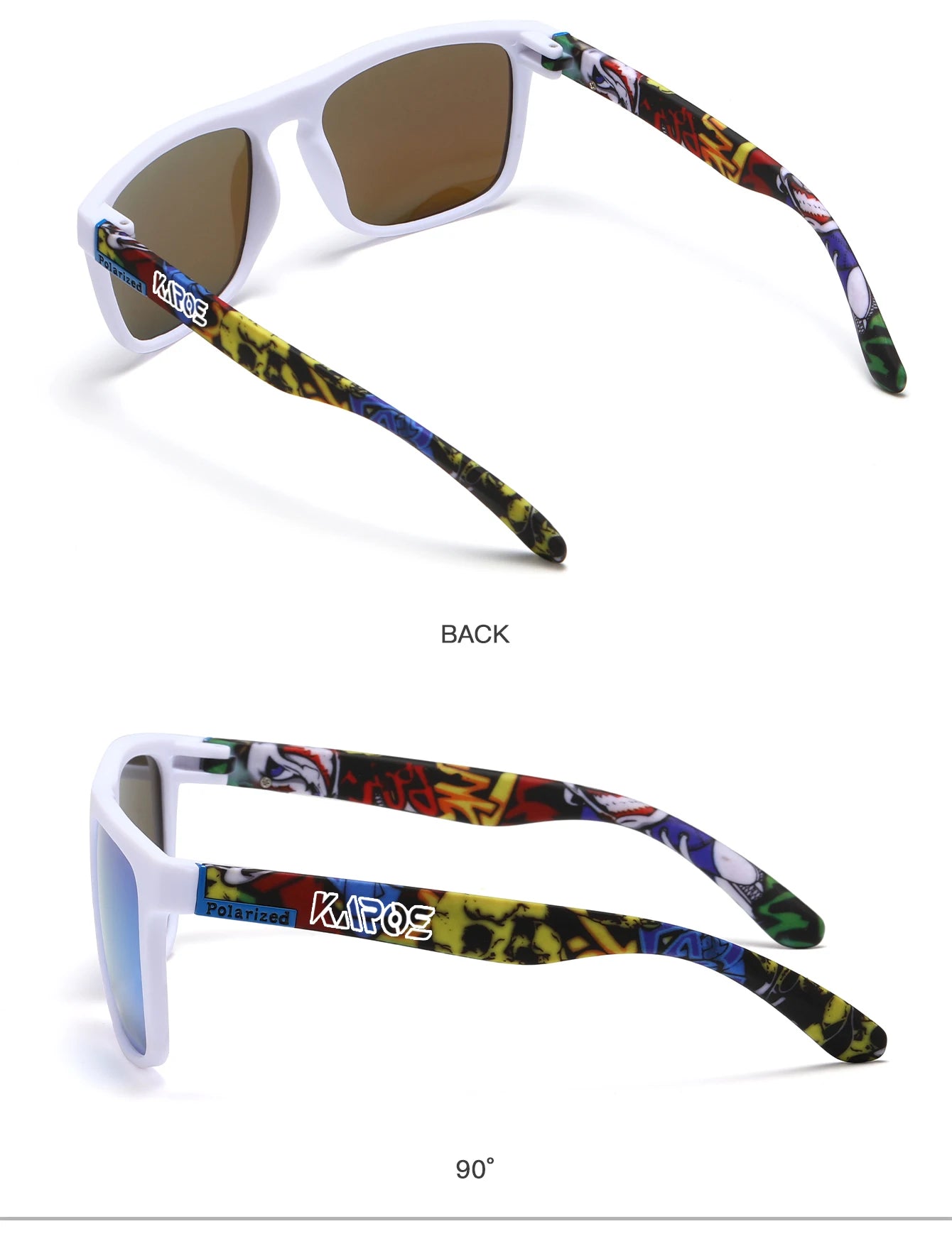 KAROS Retro Polarized Sunglasses HD Vision Outdoor Glasses Men Women Brand Designer Sun glasses UV400 Fishing Driving Eyewear