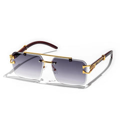 Optiveaura Ruiao Rimless Square Sunglasses – Unisex UV400